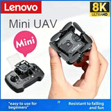 Lenovo Mini Drone 8k Professional Hd Dual Camera 5G Air Pressure Wifi Remote Control Aircraft Obstacle Avoidance Aerial Drone