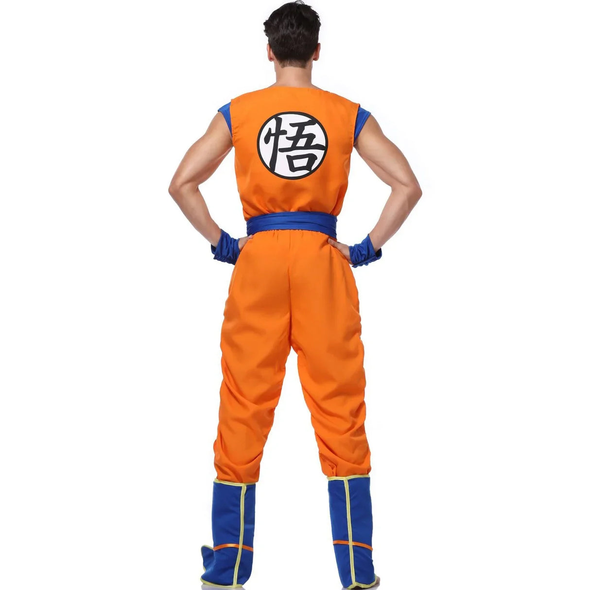 Halloween Cosplay Costume Super Saiyan Cosplay Cosplay Adult Men  Anime Jumpsuits Halloween Carnival Costumes