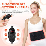 850nm 660nm Red＆Infrared LED Light Therapy Belt Pulsed Light Back Wrap Burn Fat Wrap Slimming Device Pain Relief Waist Heat Pad
