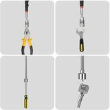 Telescopic Magnetic Pen  Extendable Pickup Rod Stick  with Light Mini Portable Magnet Pick Up Tool for Picking Up Screws Nut Bol