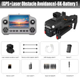 Lenovo A1R 3S GPS Drone 8K Professional  HD Camera 360° Laser Obstacle Avoidance Brushless Motor 5G WIFI FPV Quadcopter Toys