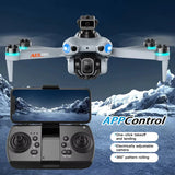 Original AE5Pro Mini HD Camera Remote Control with Intelligent Screen Obstacle Avoidance Brushless Motor Quadcopter Dron New Toy