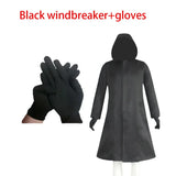 Korean Drama Game Cosplay Costume With Gloves Man Black Jumpsuit Triangle Disguise Round Square Carnival Party Men Medieval Coat
