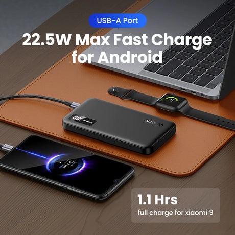 UGREEN 10000mAh portable power bank 5W fast charging