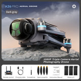 Lenovo A26 Pro GPS Drone 4K HD Excellent Imaging Flagship Triple Camera FPV Brushless Obstacle Avoidance Foldable Quadcopter