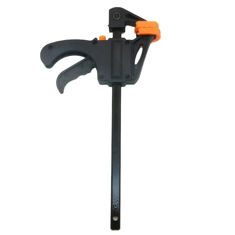 1Pc/5Pcs Woodworking Mini 4 Inch F Clamp Locator Nylon Fast Wooden Board Clamp Metal Fixed Clamp Hand Tool Set