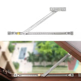 12 Inch Windproof Window and Door Restrictor/Limiter/Stopper/Lock/Catch Fitting For Child Safety, Access Limitation and Damage Prevention