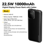 Essager 20000mAh portable power bank 5W fast charging