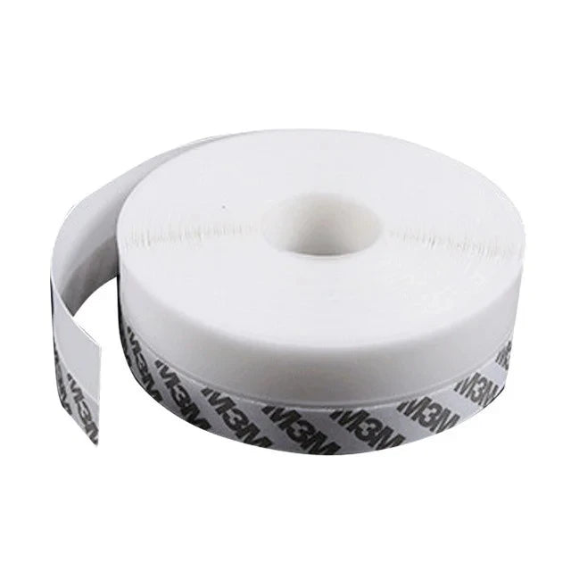5M Silicone Self-Adhesive Door Weather Stripping Window Seal Strip Sealing Sticker Tape Door Draft Stopper Dustproof Insectproof