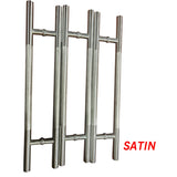 Luxury knurled door handle  stainless steel  304 wooden door glass door aluminum door pull handle door hardware