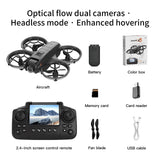 YL3 Drone Screen Control Aerial Drone High Definition Dual Camera Remote Control Aircraft Aviation Folding Quadcopter Kid Gift