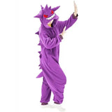 Snorlax Squirtle Mewtwo Onesie Kigurumi Gengar Cosplay Costume Halloween Adult Anime Cat Eevee Pajamas Pijama