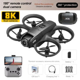 Lenovo 8K Drone D16 Mini GPS Professional Brushless Motor 180° Adjustable Dual HD Camera Obstacle Avoidance RC Quadcopter 20000m