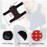 Red&infrared belt 140 LED – leg wrap for soreness relief, waist pad for flexibility, full body slimming helper.