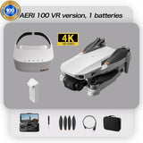 Aeri100 Drone Professional HD Camera WIFI FPV UAV VR Glasses Remote Control Fold Aerial Photography Quadcopter Airplane Toys New