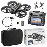 S156 FPV Drone 4K HD Camera 180° Adjustable Anti-shake Drone with Camera Large Screen 5G RC Quadcopter Brushless Motor Dron Toys