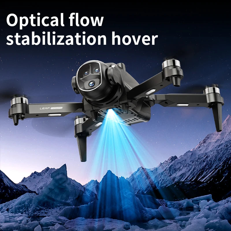 H21 Drone with VR Glasses 4K High-Definition Camera Brushless Motor RC Quadcopter optical flow dron aerial photography aircraft