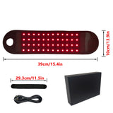 Red＆Infrared Light Therapy Belt 660nm&850nm Full Body Pain Relief Wrap Burn Fat Wrap Slimming Machine Waist,Wrist,Chin,Neck Pad