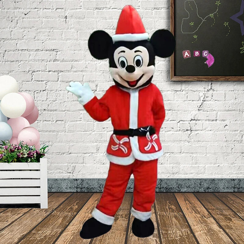 Hot Sale Mickey Minnie Mouse Cartoon Character Costume Anime Stitch Mascot Costume Christmas Party Props Advertising Fancy Dress