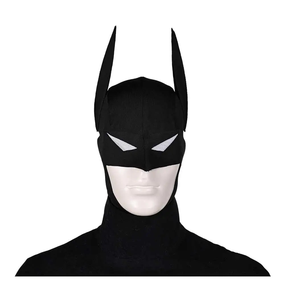 Bat Men Cosplay Costume Bruce Superhero Disguise for Adult Man Jumpsuit Cloak Bat Mask Bodysuit Halloween Carnival Party Clothes