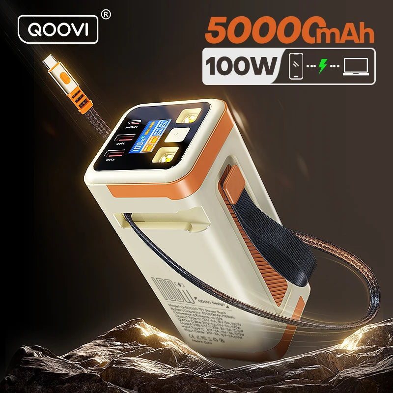 Xiaomi 50000mAh portable power bank 100W fast charging