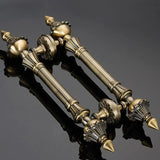 1PCS Open Door Handle Door Handle Open Child and Mother Door KTV European Wooden Handle