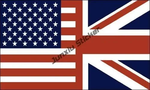 London England United Kingdom GB Vinyl Decals Bumper Stickers GB Accessories for Car Pickup National Flag Glue Sticker KK10cm