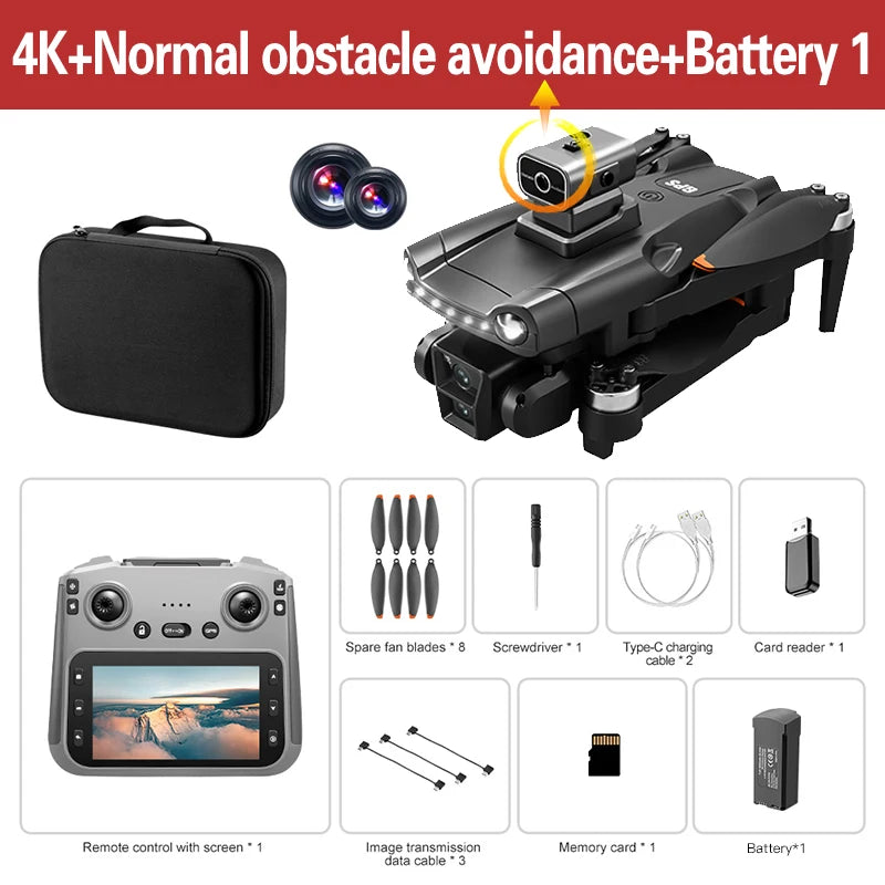 Lenovo V198MAX Drone GPS 8K HD Aerial Photography 4K Dual Camera Brushless Quadrotor Laser Obstacle Avoidance Aerial Optical toy