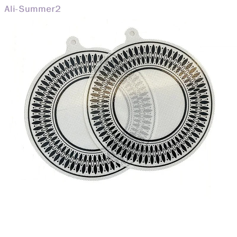 {Summer2} 22/24cm Heat-resistant Silicone Induction Protect Mat Cooktop Anti-Scratch Pad For Induction Stove Air Fryer Liners