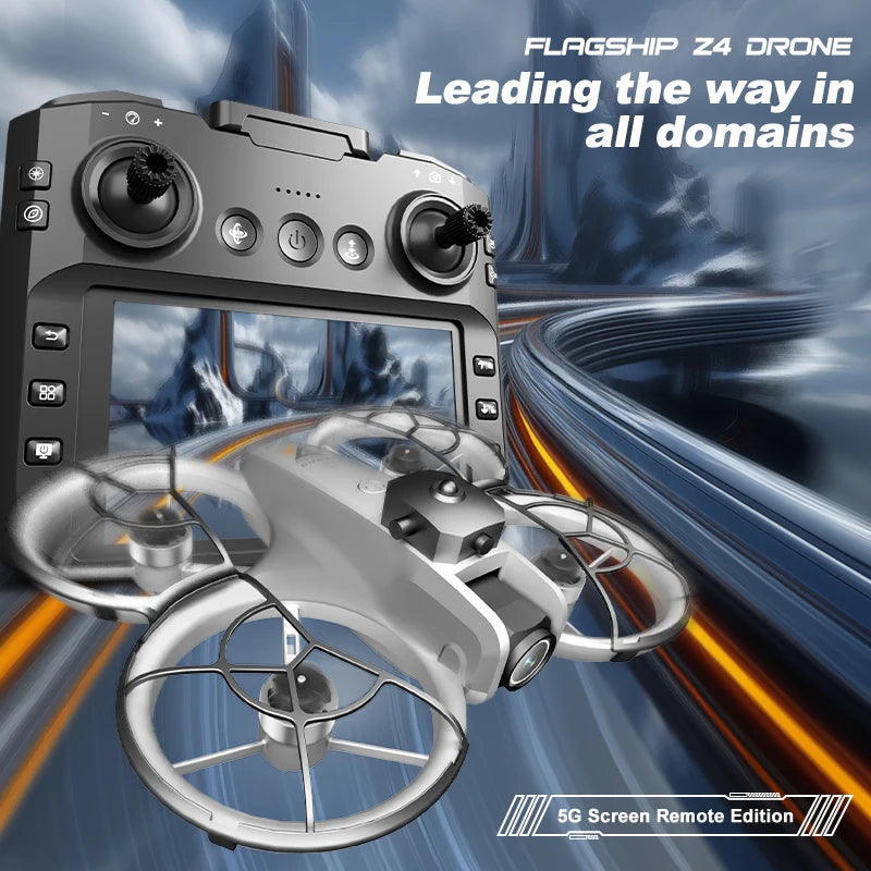 New Z4 Drone 2026 8K WIFI Professional HD Aerial Photography Quadcopter With Dual Cameras Remote Control UAV Toys For Outdoors