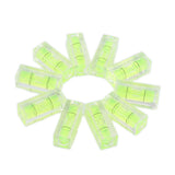 5/10pcs Mini Spirit Square Bubble Level Protractor Precision Level Cylinder Level Horizontal Bead Level Measuring Tools