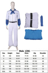 ABAB Costume Cosplay Disguise ABAB Girl Anni AgnItha Benny Bjorn Cosplay 70s Women Men Vintage Shirt Halloween Carnival Suit