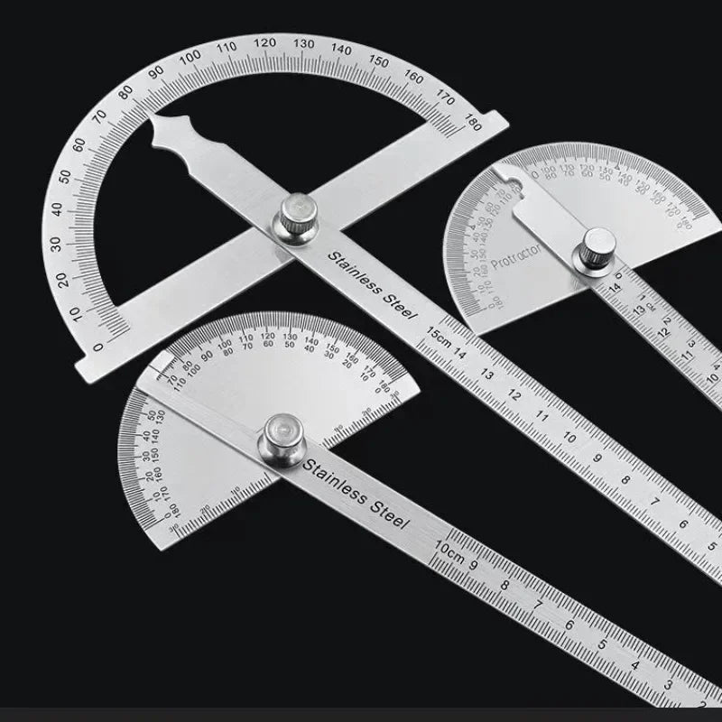 Projection Goniometer Goniometer Stainless Steel Metal Multi-Angle Finder Measuring Protract ...