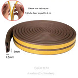 Door and window sealing strip, window windproof, warm insulation, aluminum alloy anti-theft door, door seam, door bottom soundpr