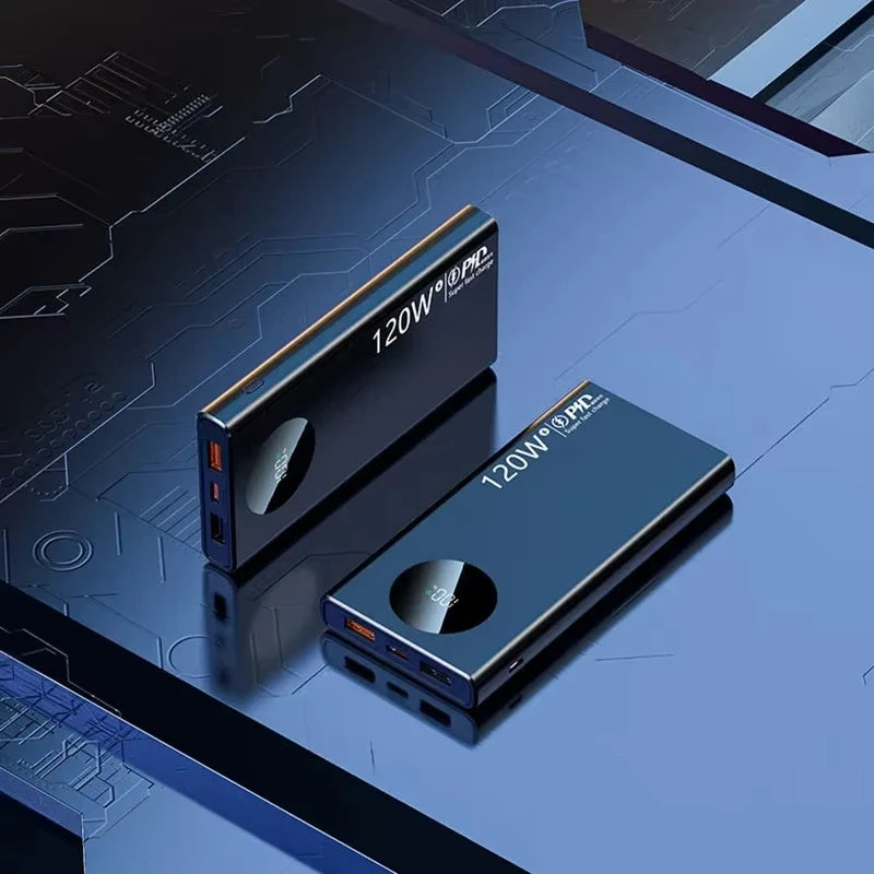 50000mAh portable power bank 120W fast charging
