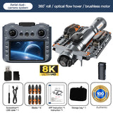 infrared obstacle avoidance optical flow positioning brushless motor 2026 New AE22 8K 5G Oneclick spray function Drone Kid Gift