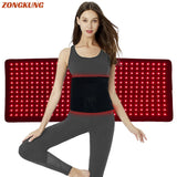 360LED Red＆Infrared Therapy Belt Body Wearable Wrap Large Heating Pad LED Beauty Devices For Face & Body Shoulder Joint Muscle