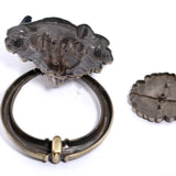 1pcs12cm Large Antique Lion Doorknocker Door Knocker Lionhead Doorknockers Lions Home Decor wooden door knocker