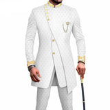 New Casual Men's Suit Slim Two-piece Set Costume Homme Suits for Costume Homme Pour Mariage Terno Masculino Completo