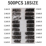 Mini Screw Nuts Laptop Computer Assemble Repair Screws Fastener Set For Repairing Sunglass Phone