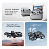 M5 Drone Screen Remote Control Brushless MotorHeadless Mode Helicopter Optical Flow Quadcopter Dron RC Toys for Boy Gift