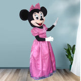Cosplay Mickey Minnie Mouse Mascot Set Classic Cartoon Characters Advertising Event Party Adult Cosplay Costume Disney
