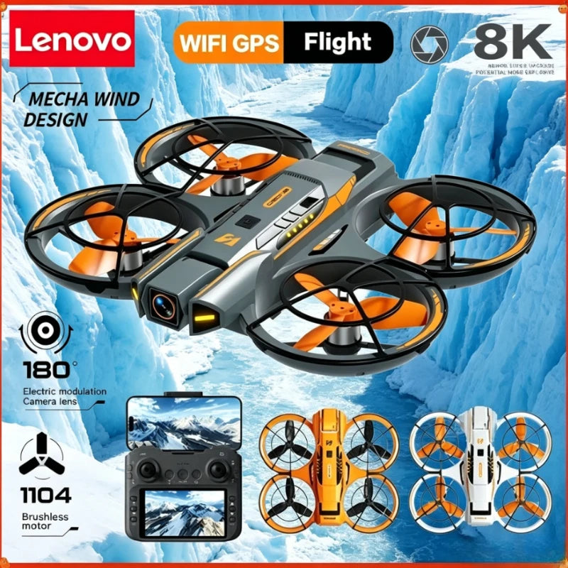 Lenovo A21Pro Drone GPS 8K Professional Aerial Photography Remote Control Aircraft 5G HD Camera Quadcopter Toys UAV