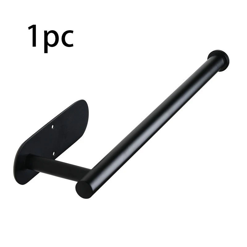 Strong Adhesive Paper Towel Holder, Adjustable Kitchen Organizer, for Countertop or Wall, Rust Proof
