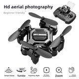 2026 New Hot Sale CEYYOR K04 Mini Pocket Drone, Foldable RC Quadcopter HD Camera Altitude Hold Outdoor Play