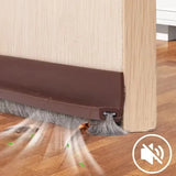 3/2/1M Door Bottom Brush Seal Strip with Brush Dust Prevent Rubber Blocker Insect Proof Household Self Adhesive Seal Strips