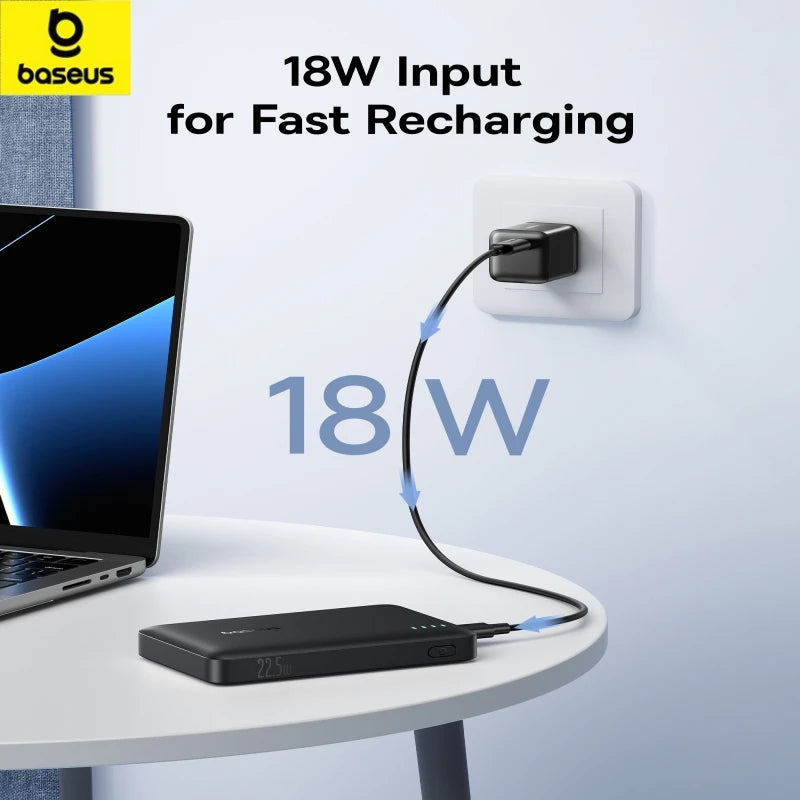 Baseus 10000mAh portable power bank 5W fast charging