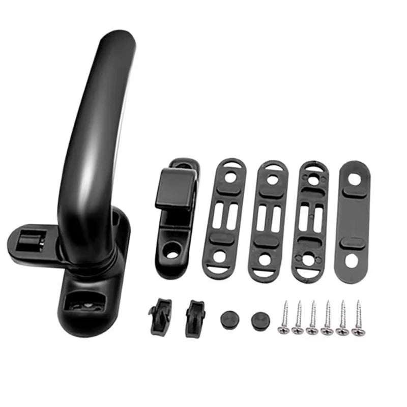 Aluminum Alloy Universal Sash Handle Anti-Theft Door Handle Door And Sash Handle Lock Buckle Door And Window