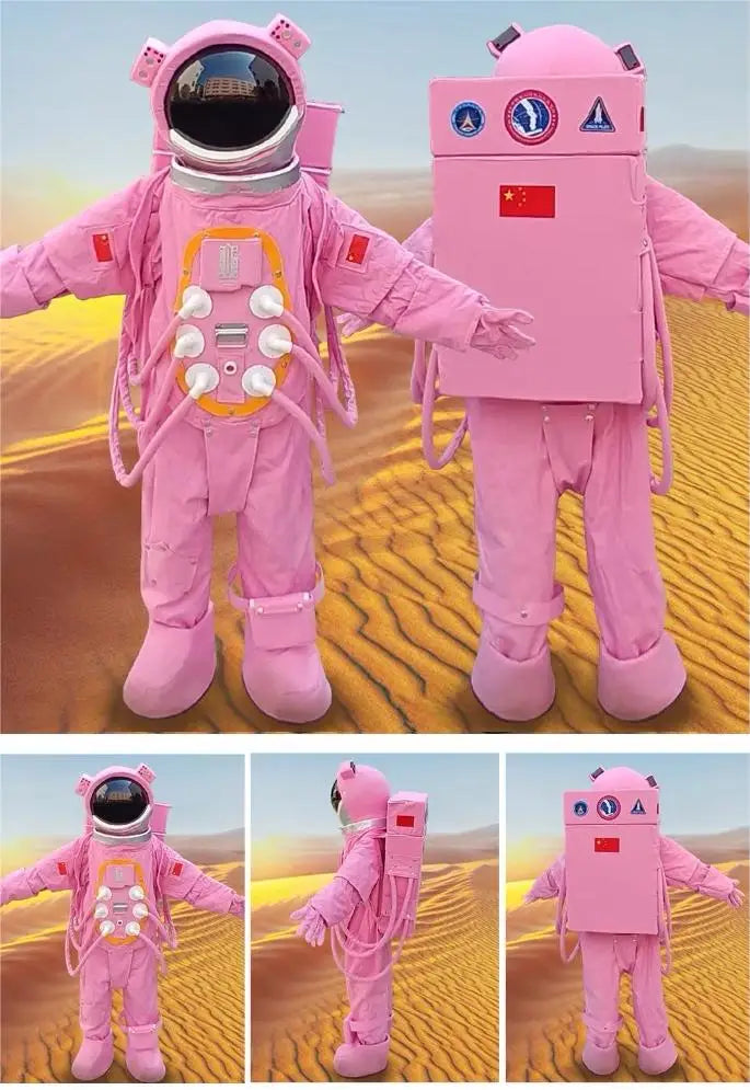 2024 Multiple Colors Astronaut Cosplay Party Costumes for Adult Garment Space Suit Birthday Easter Purim Carnival Helmet