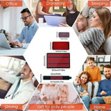 Jecaliz Red＆Infrared Light Belt 660nm&850nm Full Body LED Devices Large Pads Wearable Wrap for Body Waist,Back,Belly Pad